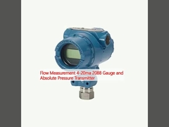 Flow Measurement 4-20ma 2088 Gauge and Absolute Pressure Transmitter