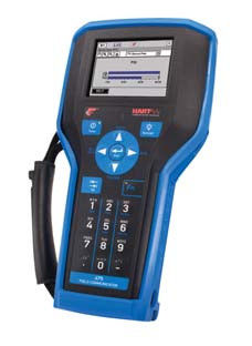 Hart-Kommunikationsprotokoll Smart Transmitter 475 Feldkommunikator mit 5-Zoll-Bildschirm und bis zu 10 Stunden Akkulaufzeit