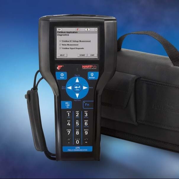 Hart-Kommunikationsprotokoll Smart Transmitter 475 Feldkommunikator mit 5-Zoll-Bildschirm und bis zu 10 Stunden Akkulaufzeit
