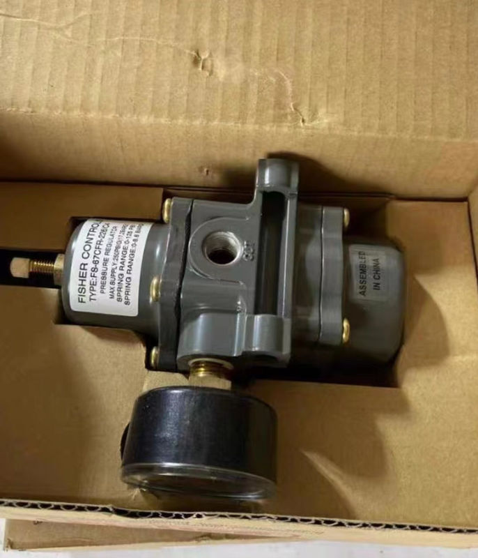 Pressure Reducing Valve 67CFR Digital Pressure Regulators Filter High Accuracy