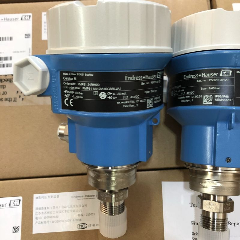Cerabar PMP51 Endress Hauser E H Edelstahl geeignet für verschiedene Industriezweige