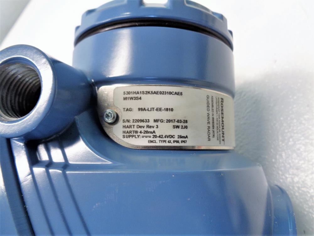 100% Original Emerson Hot Sales Rosemounte 5300 Level Transmitter Guided Wave Radar Transmitter 5301 5302