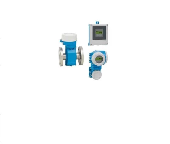 Compact E+H High Temperature Electromagnetic Flowmeter Endress+Hauser Proline Promag P 300 P 500 in Corrosive Chemical