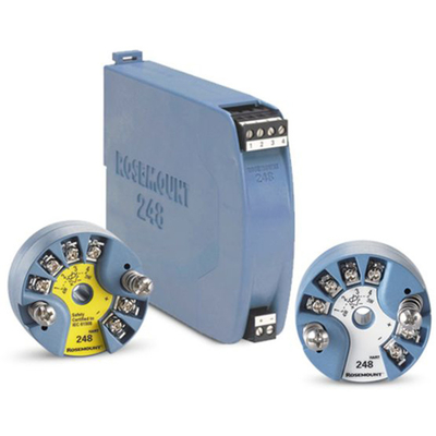Head Mount Temperature Transmitter Rosemont 248 with Low Price